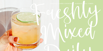 Shelter Melody Font Poster 6