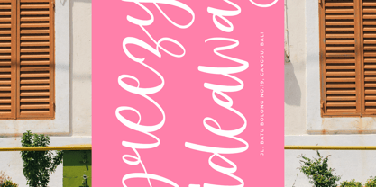 Shelter Melody Font Poster 4