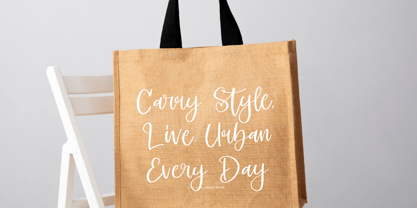 Shelter Melody Font Poster 9