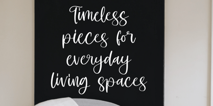 Shelter Melody Font Poster 2