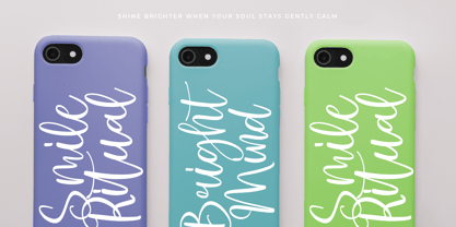 Shelter Melody Font Poster 13