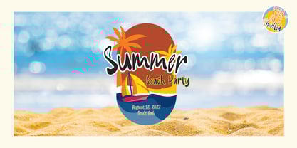 Ryosha Slant Font Poster 8