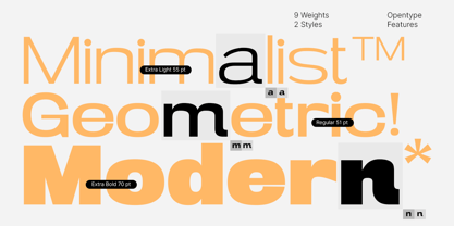 Menirva Font Poster 2
