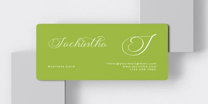 Higland Amaranth Font Poster 2