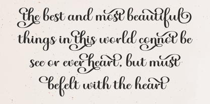 Hello Samantha Italic Font Poster 6