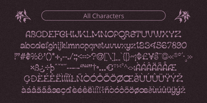 Peacy Font Poster 12