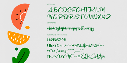 Practice Snack Font Poster 13