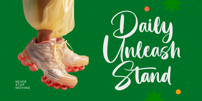 Practice Snack Font Poster 2