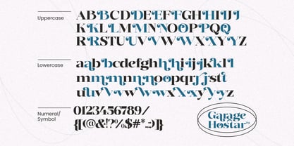 Garage Hostar Font Poster 11