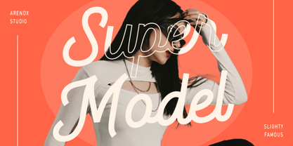 Slightly Famous Font Poster 7