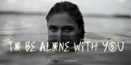 Do Not Disturb Font Poster 3