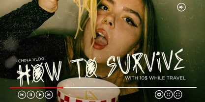 Do Not Disturb Font Poster 6