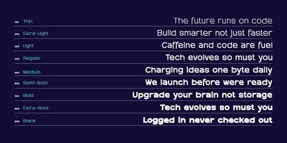 Haven Strike Font Poster 15