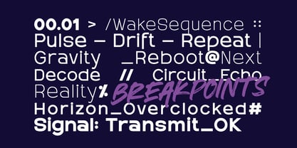 Haven Strike Font Poster 9