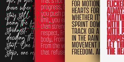 Amazing Midnight Font Poster 5