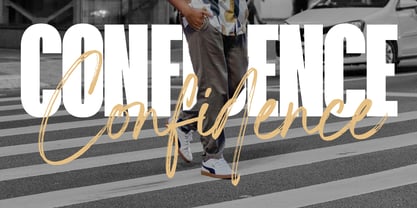 Amazing Midnight Font Poster 8