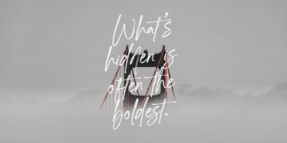 Amazing Midnight Font Poster 3