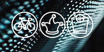 Iconics Font Poster 1