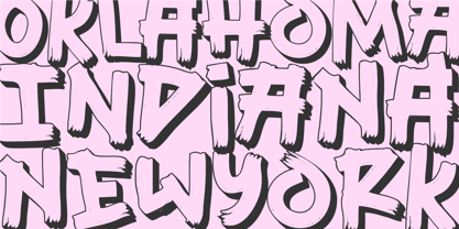 Zombeh Font Poster 4