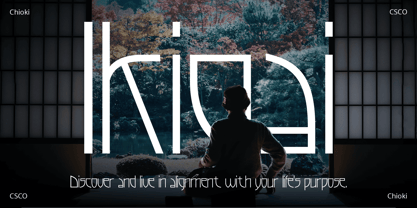 Chioki Font Poster 4