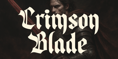 Broken Shield Font Poster 3