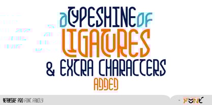 We The Type Pro Font Poster 5