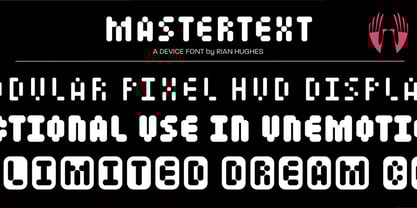 Mastertext Font Poster 1