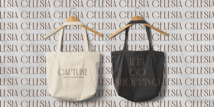 Celesia Font Poster 5