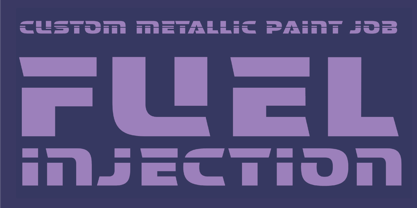 Interceptor Font Poster 3