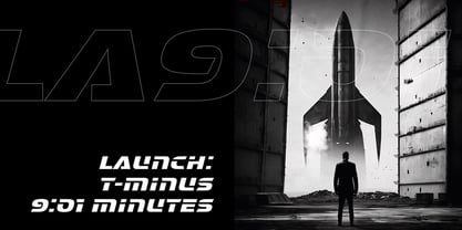 Interceptor Font Poster 2