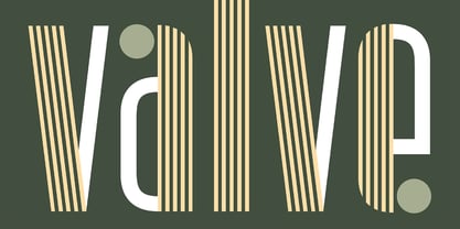 Radiogram Font Poster 3