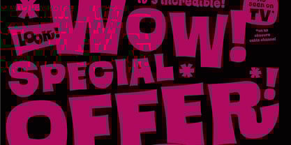 Klickclack Font Poster 1