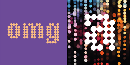 Quartertone Font Poster 3