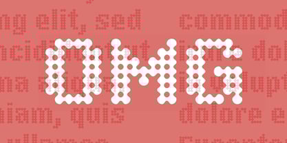 Quartertone Font Poster 6