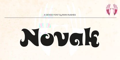 Novak Font Poster 5
