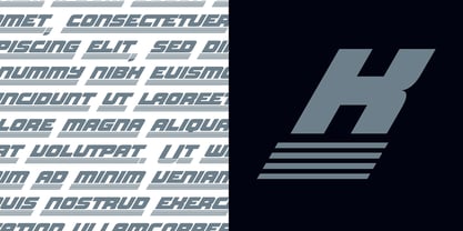 Haulage Commercial Font Poster 4