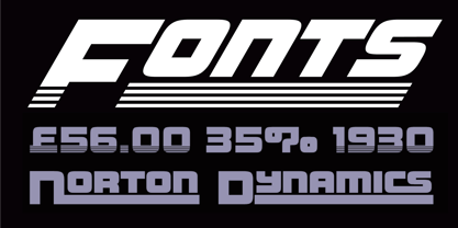 Haulage Commercial Font Poster 3