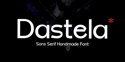 Dastela Font Poster 1