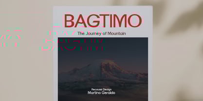 Dastela Font Poster 3