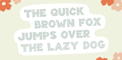 Herbaceous Border Font Poster 4