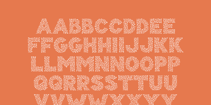 Herbaceous Border Font Poster 5