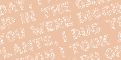 Herbaceous Border Font Poster 3