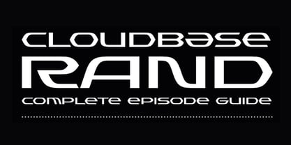 Gerson Rand Font Poster 5