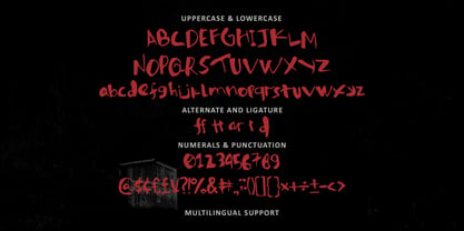 MC Hitdark Font Poster 7