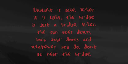 MC Hitdark Font Poster 5