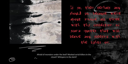 MC Hitdark Font Poster 6