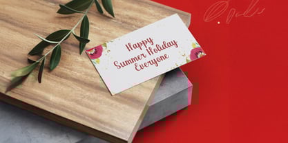 James Ariyale Font Poster 4