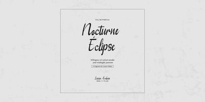 Serena Note Font Poster 6