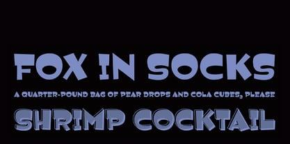 Jemima Font Poster 3