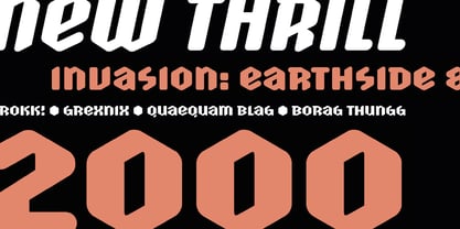 Scrotnig Font Poster 3